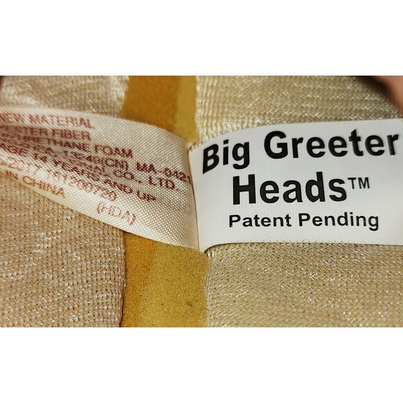 Panda Dan Dee Halloween Head Mascot Plush Big Greeter Costume Cosplay Furry Mask - Picture 4 of 12